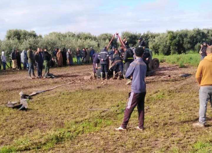 شابة تلقي بنفسها داخل بئر ضيقة ضواحي قلعة السراغنة