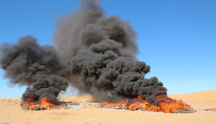 طنجة: إتلاف 30 طنا من الحشيش و25 مليون قرص “قرقوبي”