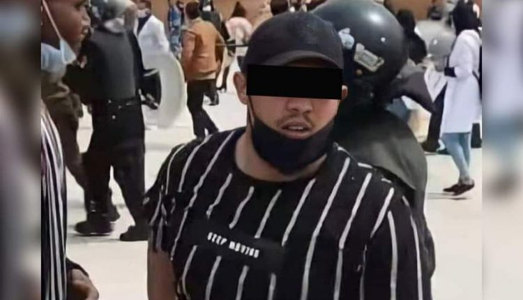 فتح تحقيق لكشف هوية شخص عنف أساتذة التعاقد أثناء احتجاهم بالرباط