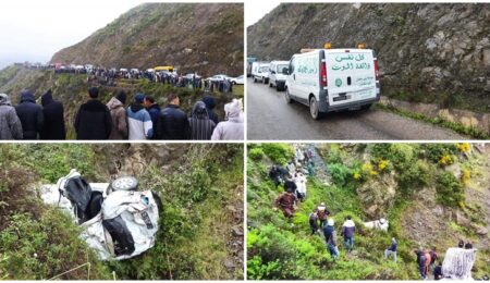 شفشاون: مصرع أربعة أشخاص في حادثة انقلاب سيارة