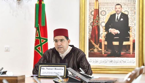 بوريطة يتباحث مع نظيره الإيطالي