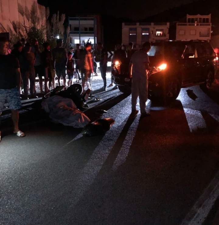 أيت وكمار : دراجة نارية تقتل شابا وصاحبها يلوذ بالفرار
