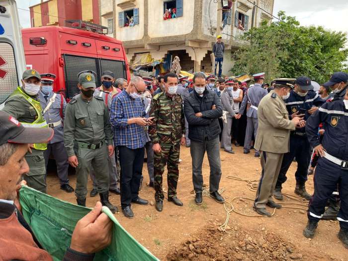 مصرع ثلاثة أشخاص داخل بالوعة للصرف الصحي ضواحي الخميسات