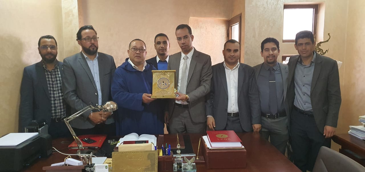 خريبكة: المحامون الشباب يهنئون عمر سعيد على انتخابه كاتبا عاما لجمعية هيئات المحامين بالمغرب