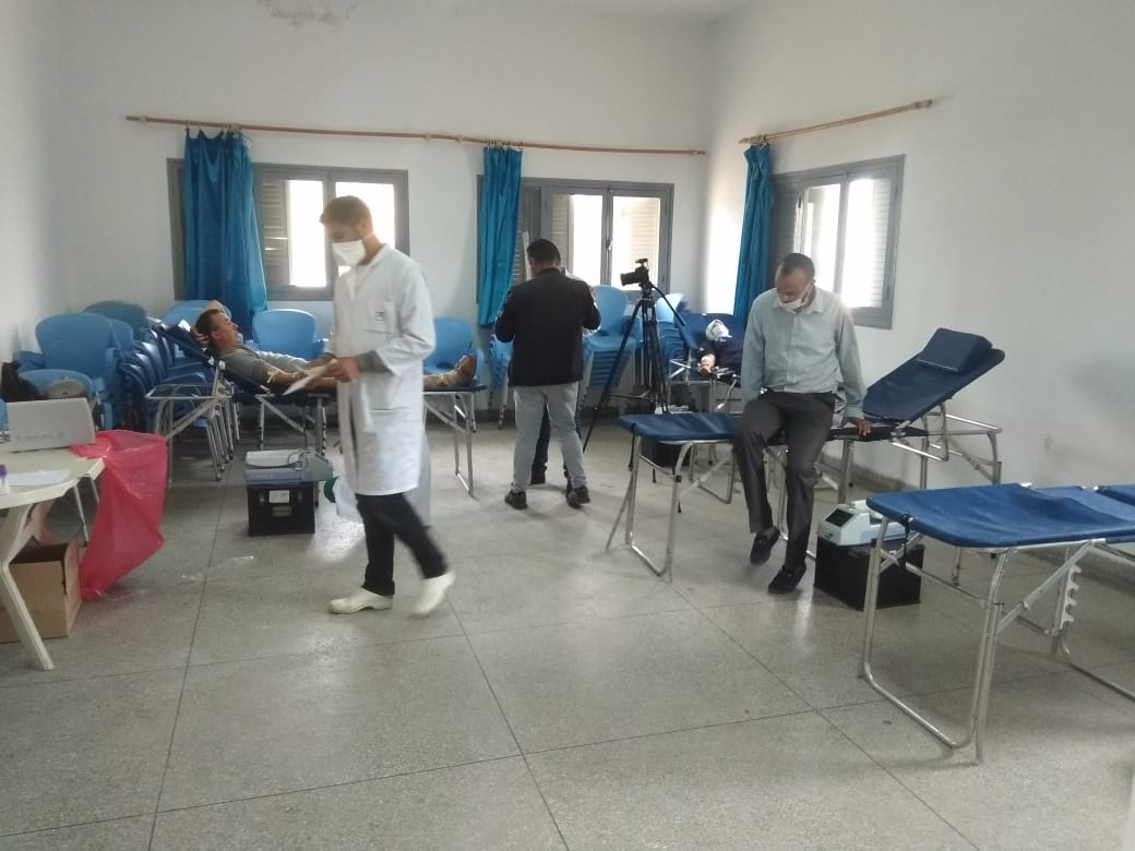 الشبيبة العاملة المغربية فرع سطات تقود حملة للتبرع بالدم