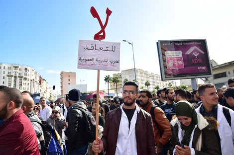 هل تعيد القوات العمومية سيناريو 16 و17 مارس في حق أساتذة التعاقد؟