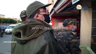 فيديو|بعد إعلان حظر التجوال سلطات سطات تراقب تنفيذ حالة الطوارئ الصحية