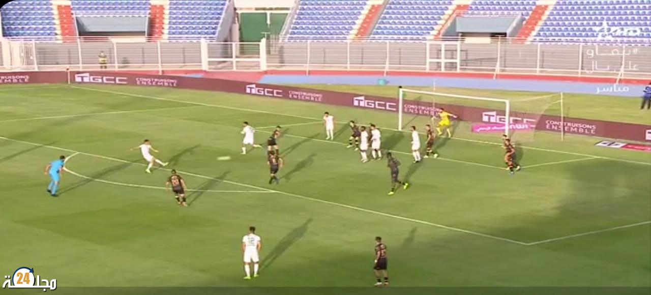 الدفاع الجديدي يضيع نقاط المباراة أمام مضيفه المغرب التطواني بهدف قاتل