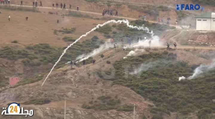 مشهد الإعتداء الإسرائيلي على مواطنين فلسطينيين (النسخة المغربية)