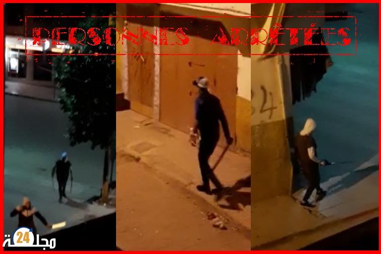 الحاجب..الأمن يتفاعل مع فيديو إحداث فوضى بالشارع العام