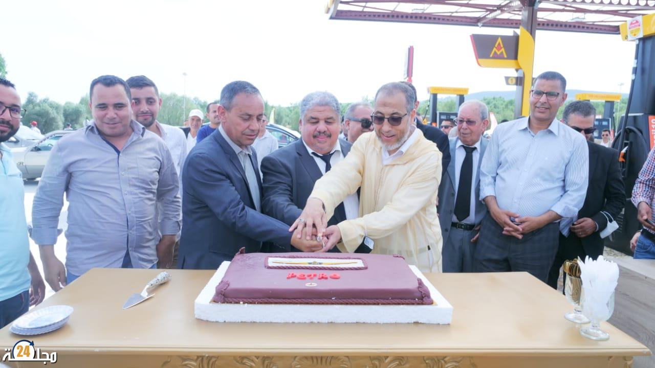 وزان.. افتتاح محطة وقود جديدة تابعة لشركة أي إم بتروسيرفس