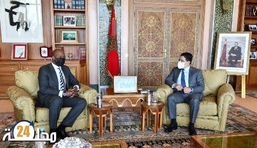 بوريطة يتباحث مع الأمين العام لمنطقة التبادل الحر القارية الإفريقية