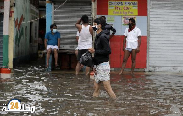 الهند .. إعصار “ياس” يجتاح شرق البلاد وإجلاء أكثر من 1,2 مليون شخص