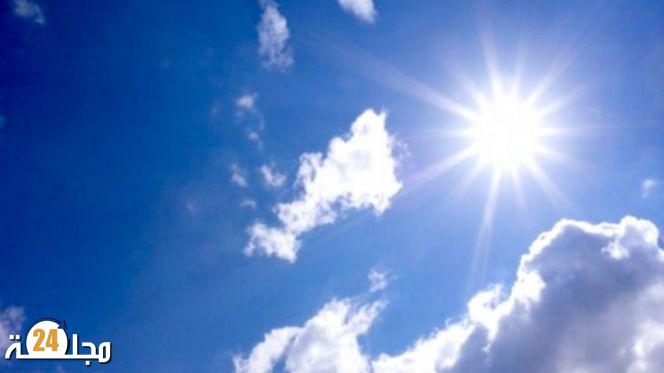طقس الجمعة: توقع جو حار وسماء غائمة بهذه المناطق
