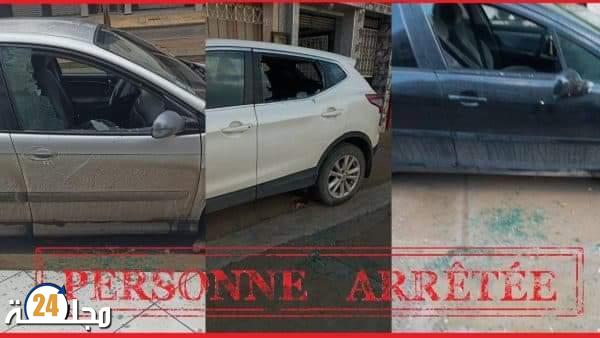 البيضاء: توقيف شخصين بسبب تكسير مجموعة من السيارات