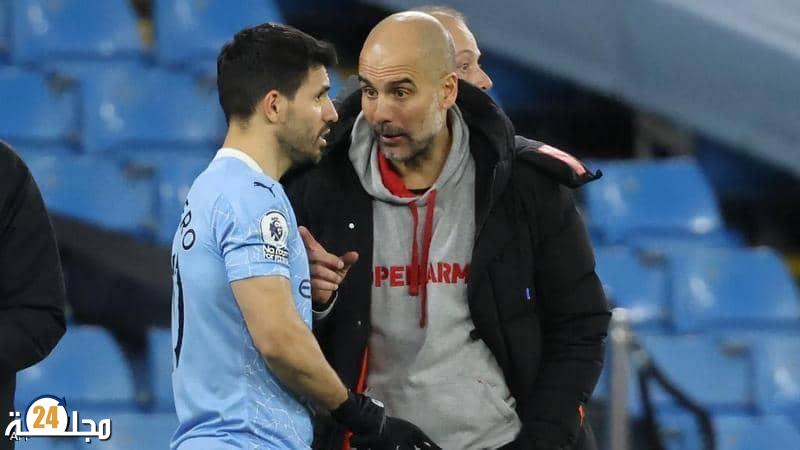 بشكل مفاجئ..والد أغويرو يهاجم غوارديولا