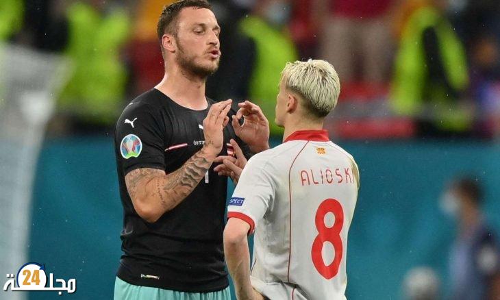 كأس أمم أوروبا: عقوبة النمساوي أرناوتوفيتش بعد “سلوكه السيء”