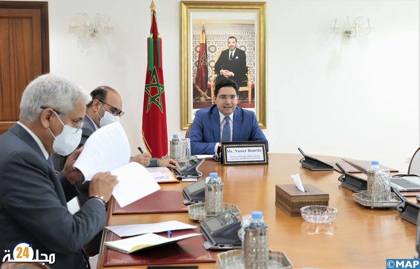 المغرب والسودان يؤكدان على ضرورة المضي قدما في تعزيز مسيرة التعاون في شتى المجالات