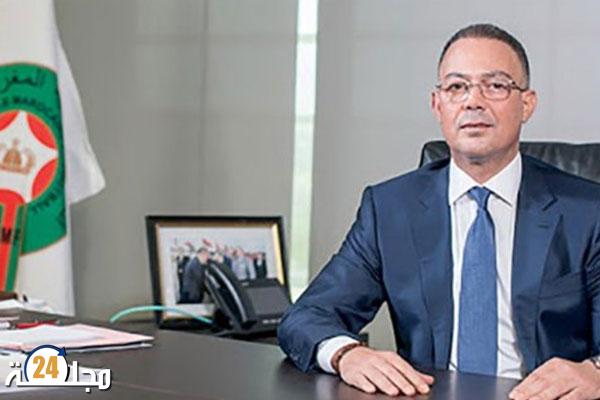 انتخاب فوزي لقجع عضوا باللجنة التنفيذية للاتحاد العربي لكرة القدم