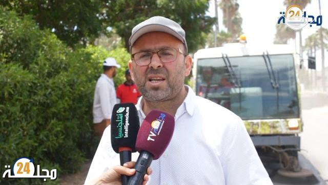 انطلاق حملة النظافة بكل الشوارع من طرف جماعة سطات وشركة أوزون