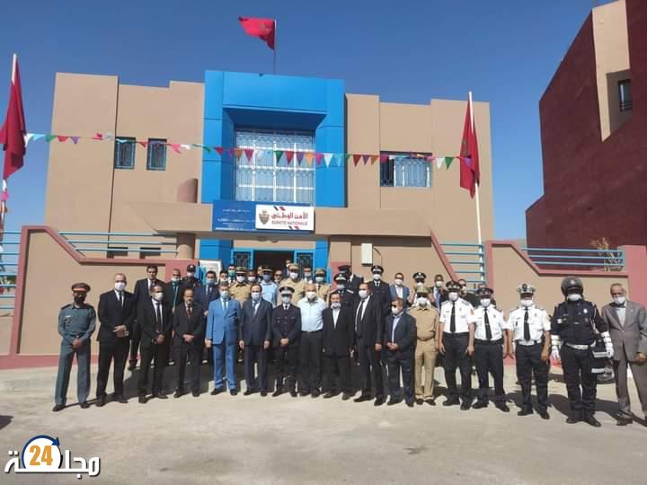 افتتاح المقر الجديد لدائرة الشرطة ” الفتح ” التابعة للمنطقة الأمنية الاقليمية لتيزنيت