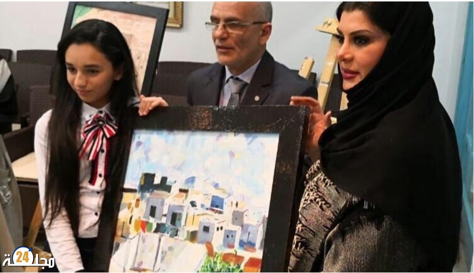 مروة محفوظي فنانة تشكيلية متميزة في عالم الريشة رغم صغر سنها