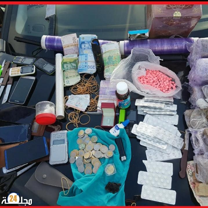 أمن الجديدة يطيح ب3 أشخاص من بينهم سيدة متلبسين بحيازة المخدرات