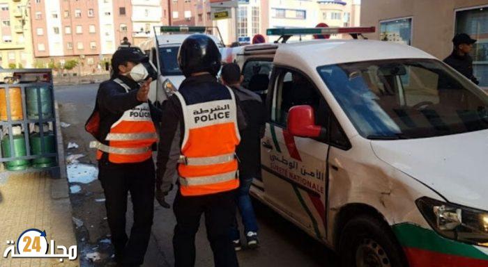 عناصر الشرطة القضائية تضطر لإطلاق الرصاص الحي أثناء توقيف أفراد شبكة لتجارة المخدرات بضواحي سطات