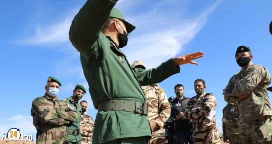 “الأسد الإفريقي 2021”.. وفد عسكري مغربي أمريكي هام يزور المستشفى الطبي الجراحي الميداني قرب تافراوت