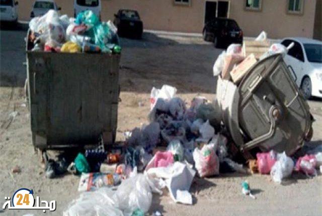 العثور على جثة رضيع وسط القمامة