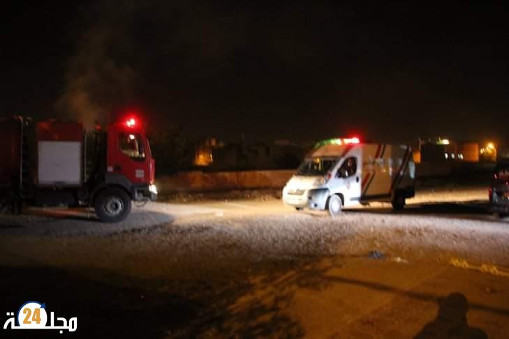 استنفار أمني بسبب حريق داخل مقبرة يهودية