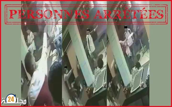 سلا: توقيف 3 أشخاص ظهروا في مقطع فيديو أثناء هجومهم على مقهى