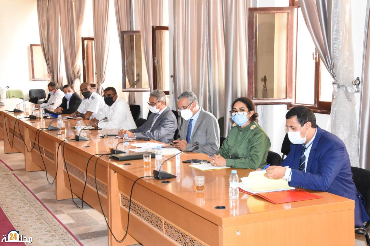 اجتماع ثاني حول السلالة الجديدة بعمالة اقليم تيزنيت .