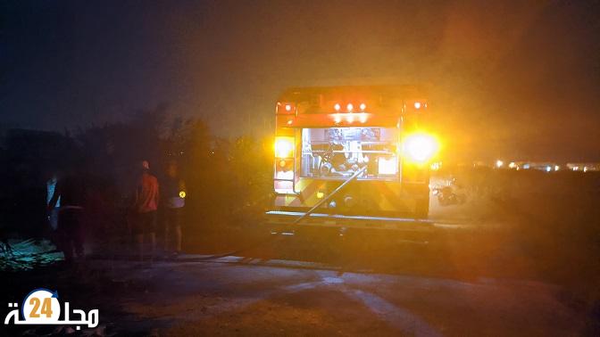 إندلاع حريق بضيعة فلاحية بدوار عاريض