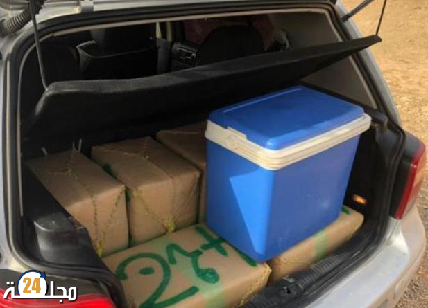 اعتقال شخصين و حجز 450 كلغ من مخدر الشيرا