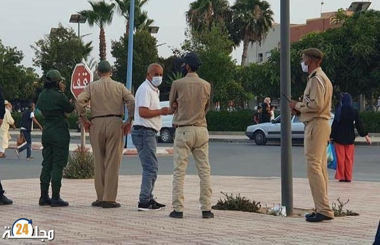 السلطات بيوكرى تشن حملات ضد رافضي ارتداء الكمامة