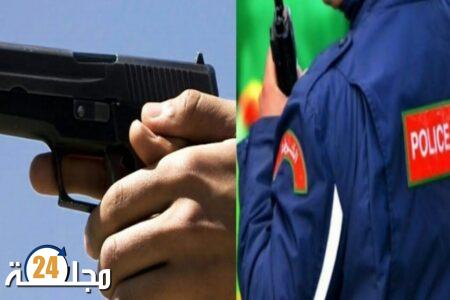 أمن الرباط يطلق الرصاص لتوقيف جانح عرض المواطنين و عناصر الشرطة لاعتداء جدي