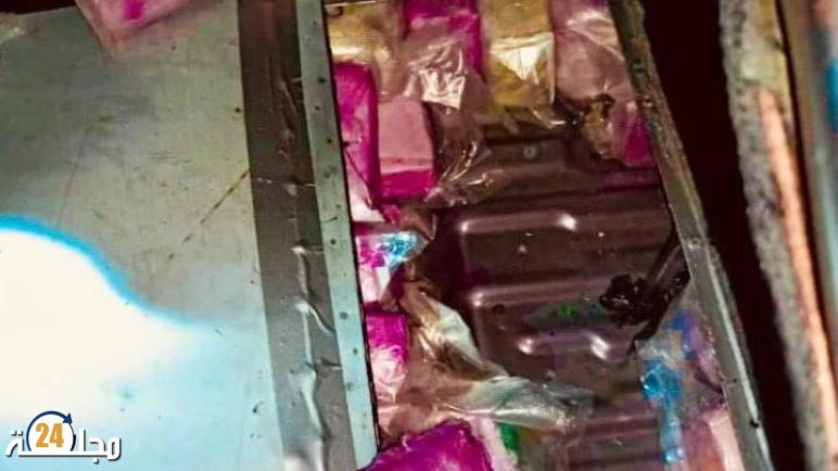 ضبط سيارة محملة ب 118 كلغ من الحشيش على متن سيارة نفعية