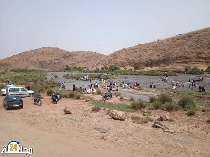 شاب يلقى حتفه غرقا بنهر أم الربيع بمنطقة بولعوان