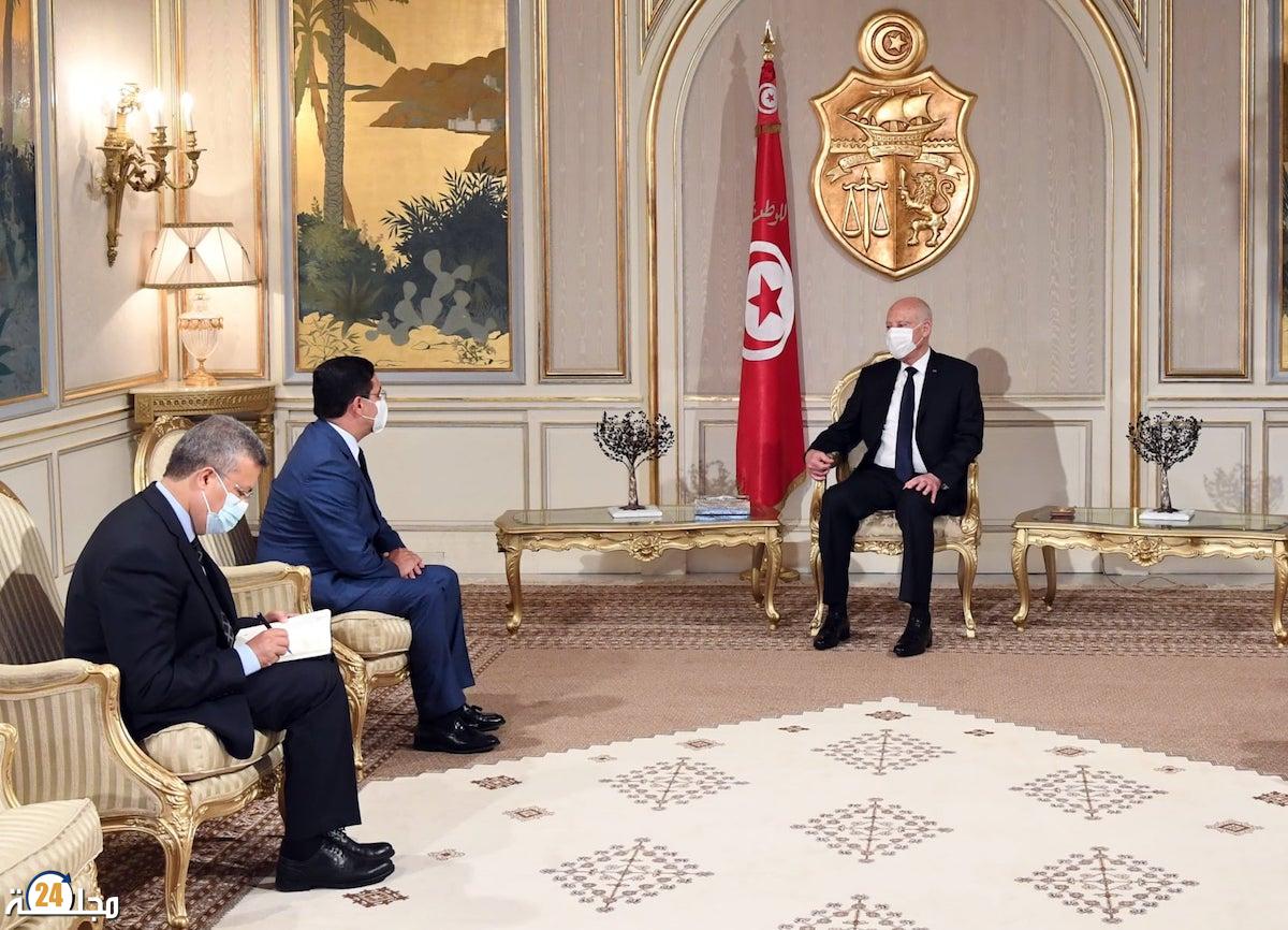 رسالة من الملك محمد السادس إلى رئيس الجمهورية التونسية