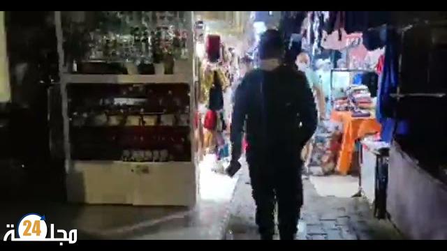 بالفيديو.. قائد المقاطعة الثالثة بالقنيطرة  يشن حملة شرسة قصد الإغلاق