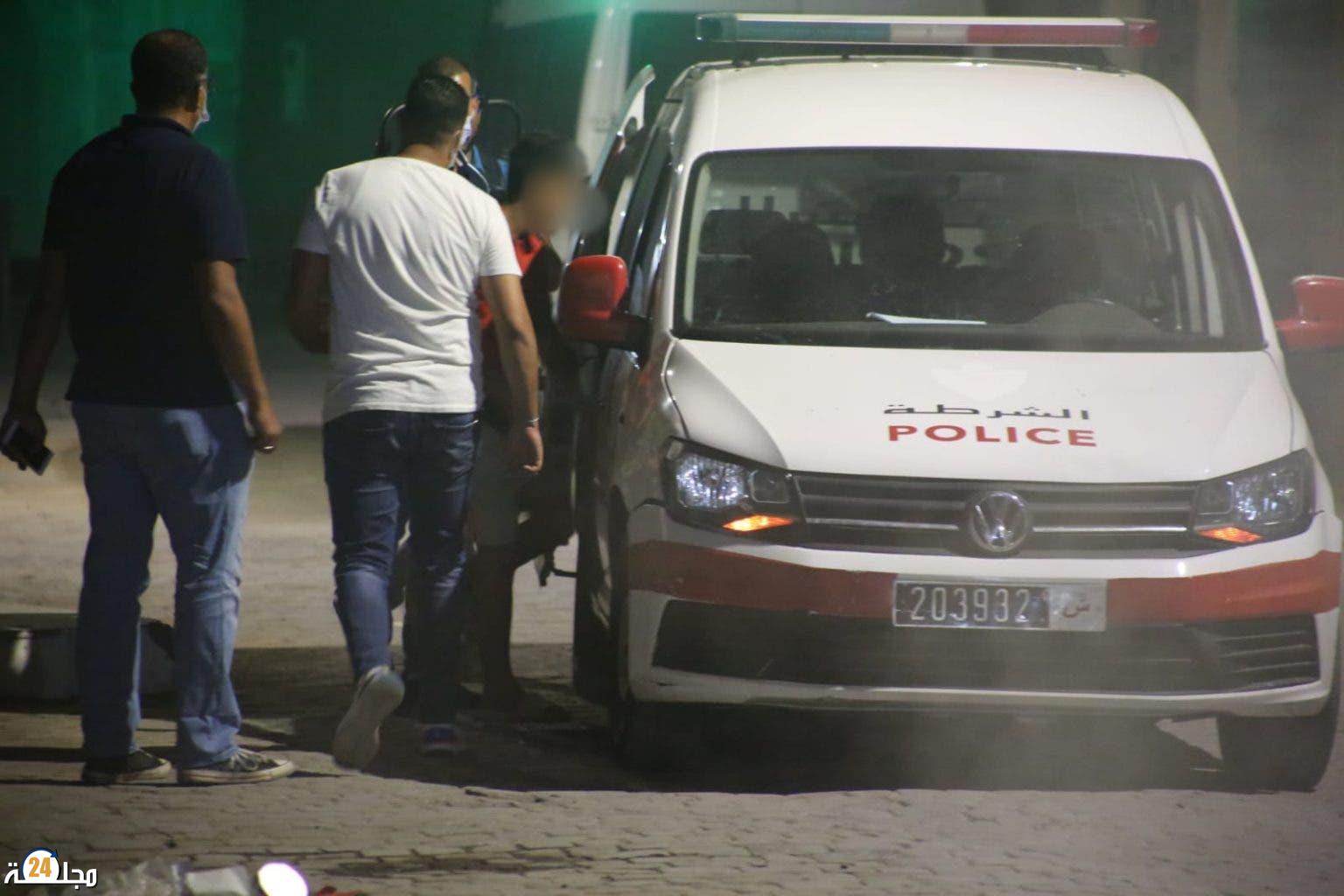 البيضاء…مخمور ألحق خسائر مادية بالسيارات