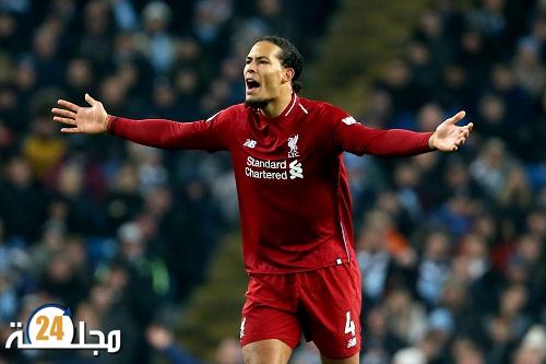 ليفربول يعلن تمديد عقد مدافعه فان ديك