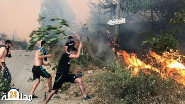 كابرانات الجزائر تتجاهلون المبادرة الملكية بالمساعدة في إطفاء الحرائق