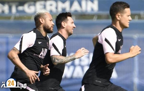 باريس سان جرمان يواجه ستراسبورغ دون ميسي ونيمار