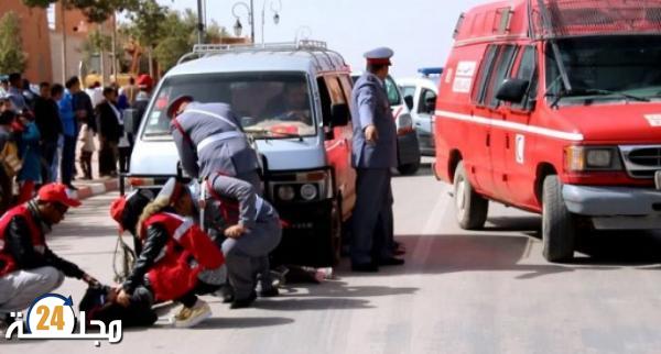 إبن جرير: مصرع شاب في حادثة سير مروعة بشارع محمد الخامس