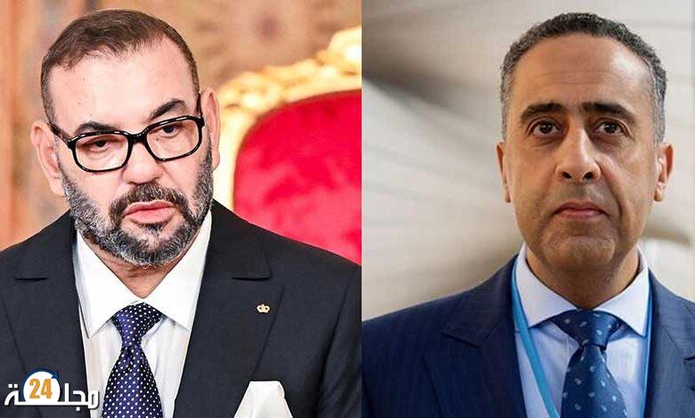 برقية تعزية ومواساة من جلالة الملك إلى عبد اللطيف حموشي إثر وفاة والدته