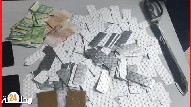 ضبط ثلاثيني متلبسا بحيازة الحشيش والقرقوبي