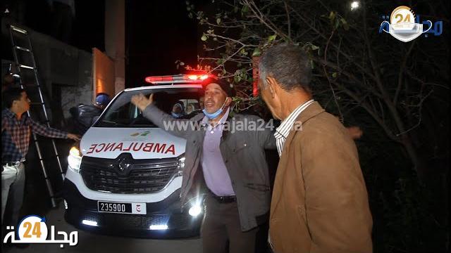 بالفيديو…لحظة وصول جثمان الراحل ياسين الداودي رئيس جماعة گيسر