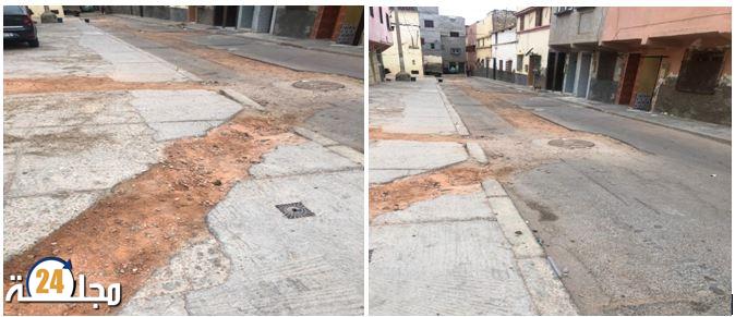 سطات.. معاناة ساكنة حي بام من عدم استكمال الأشغال